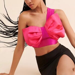 Audette Rowan Bow Top Medium NWT